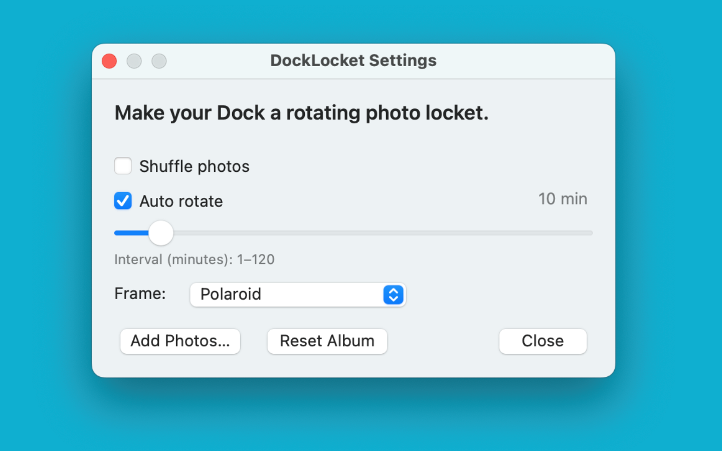 DockLocket - Screenshot 5 showing product features and functionality