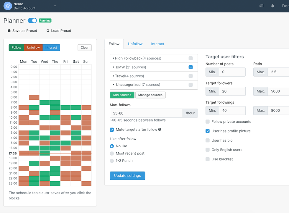 FollowPlanner gallery image