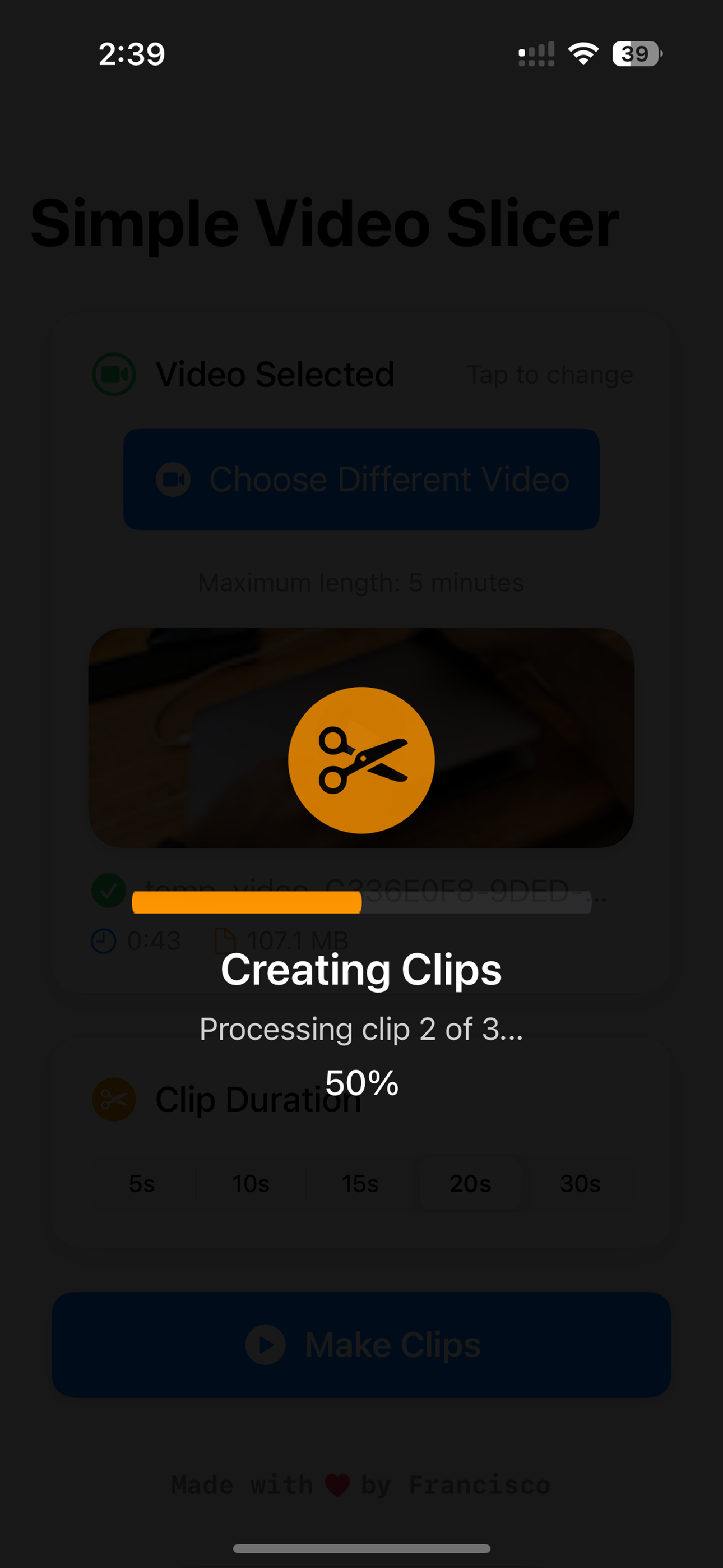 Media Slicer video mudah - Cara paling mudah untuk membuat klip dari video anda 4