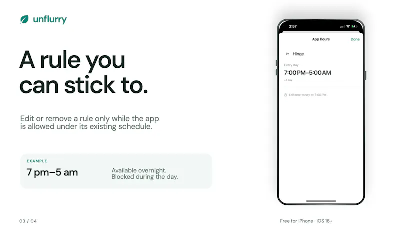 Unflurry screenshot 3