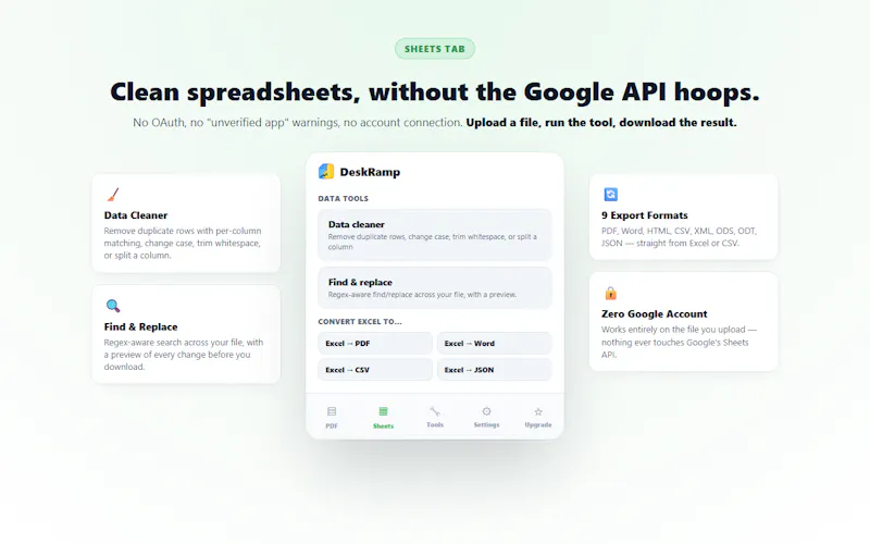 DeskRamp screenshot 4