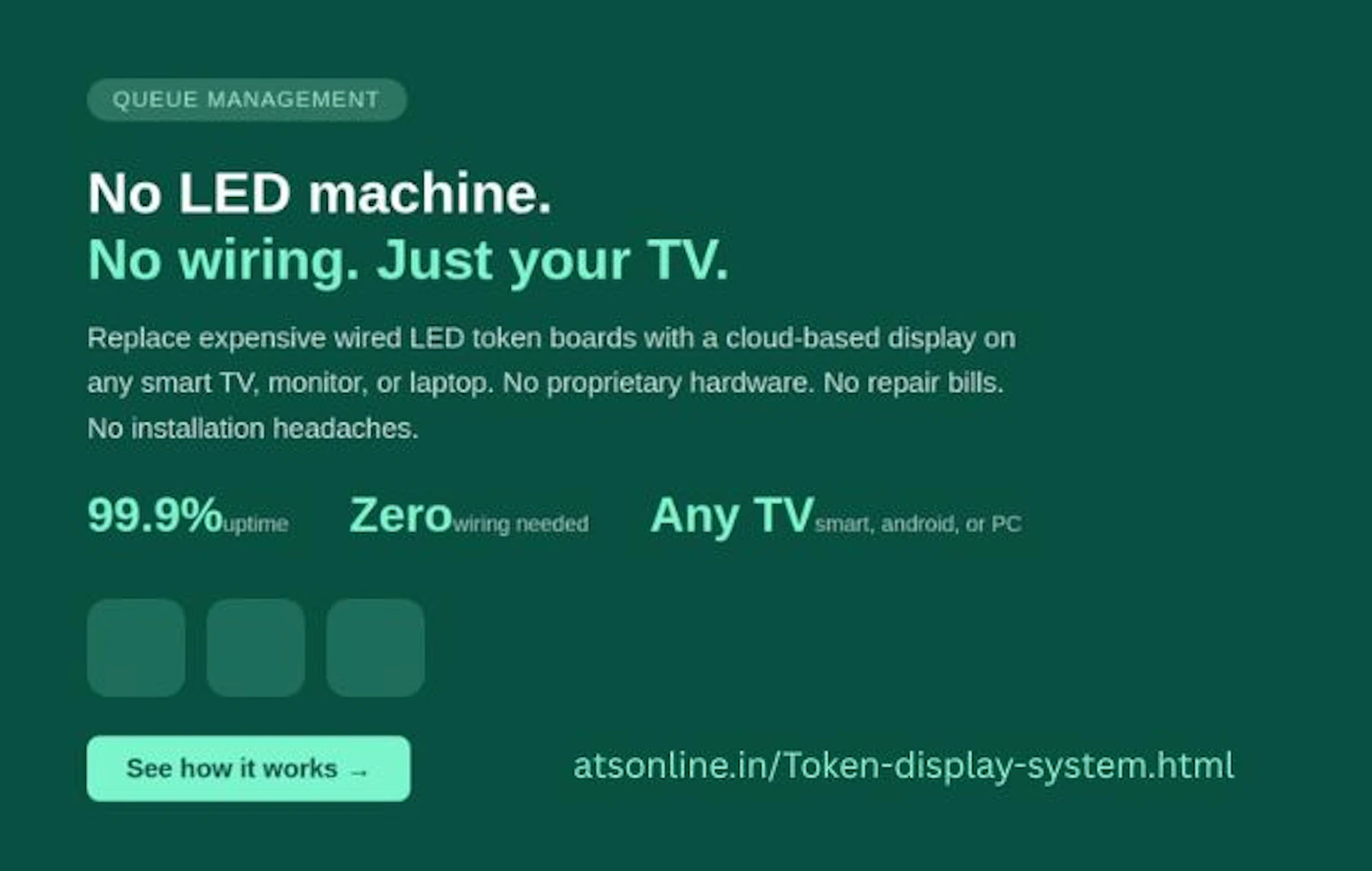 ATS Wireless Token Display System screenshot 2