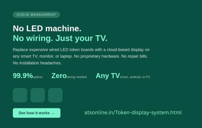 ATS Wireless Token Display System screenshot 2