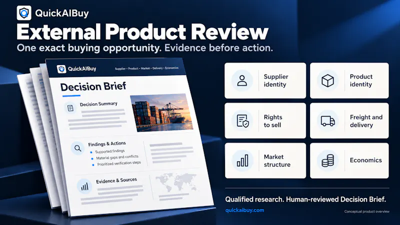 QuickAIBuy External Product Review screenshot 2