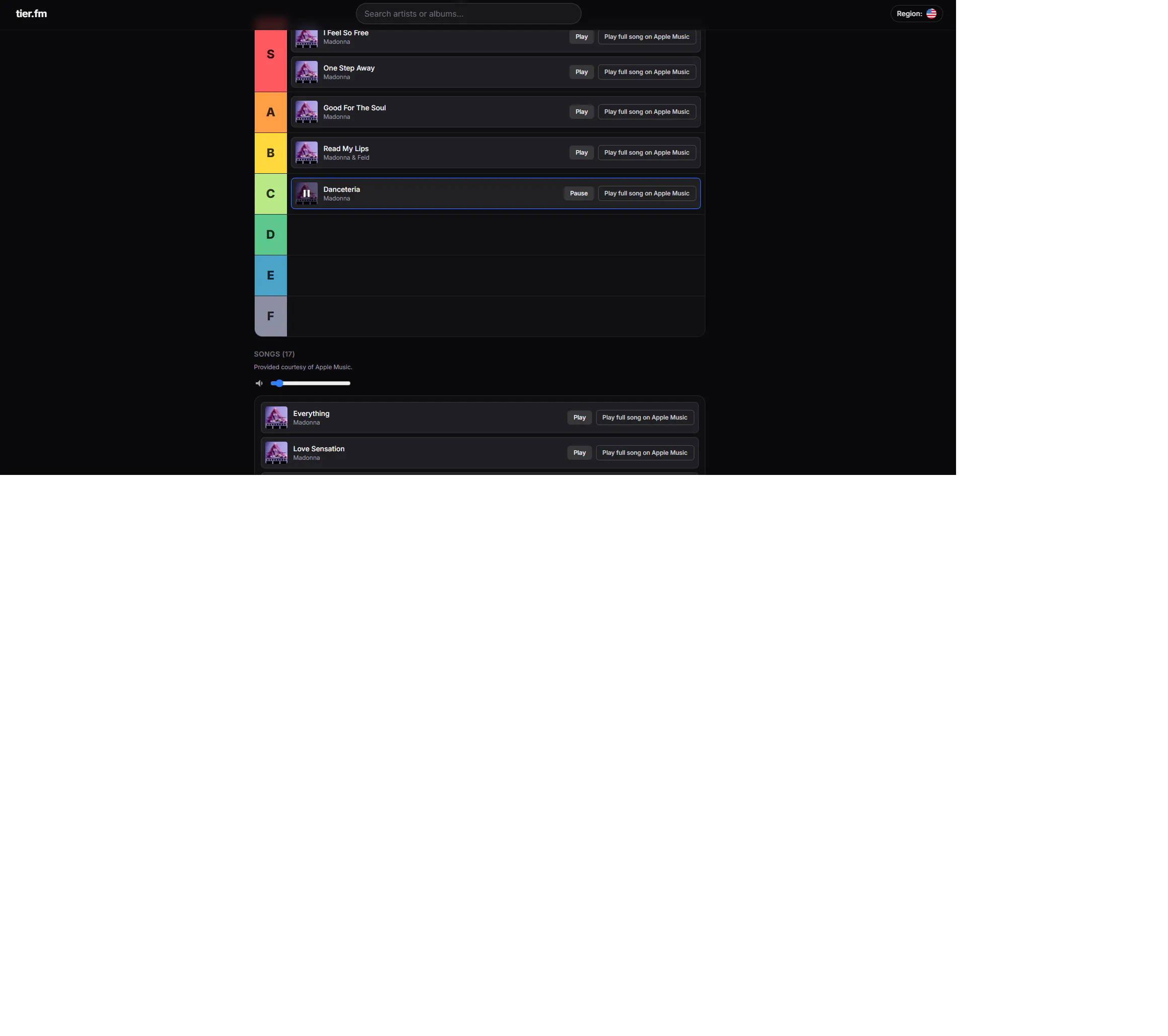 tier.fm gallery image