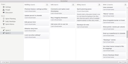 Scrumsheet gallery image