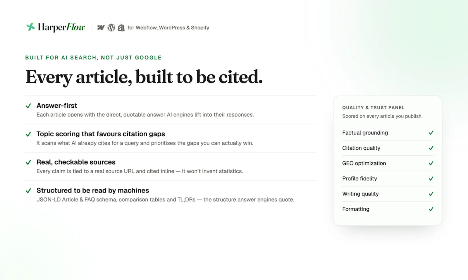 HarperFlow screenshot 1