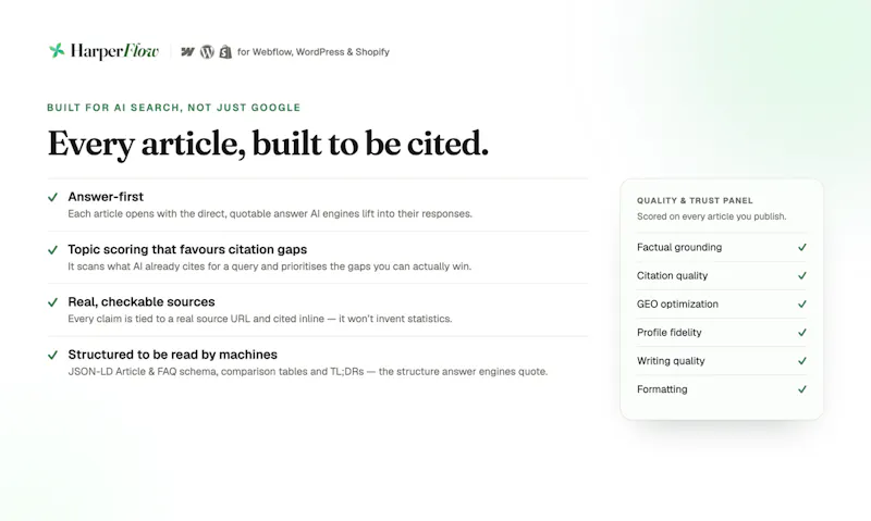 HarperFlow screenshot 1