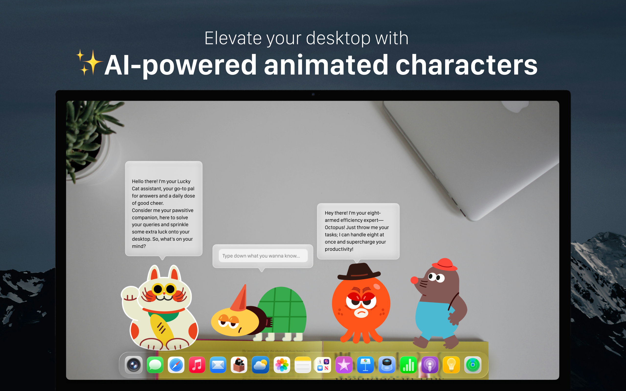 Desktop Toys - Screenshot 2 showing product features and functionality