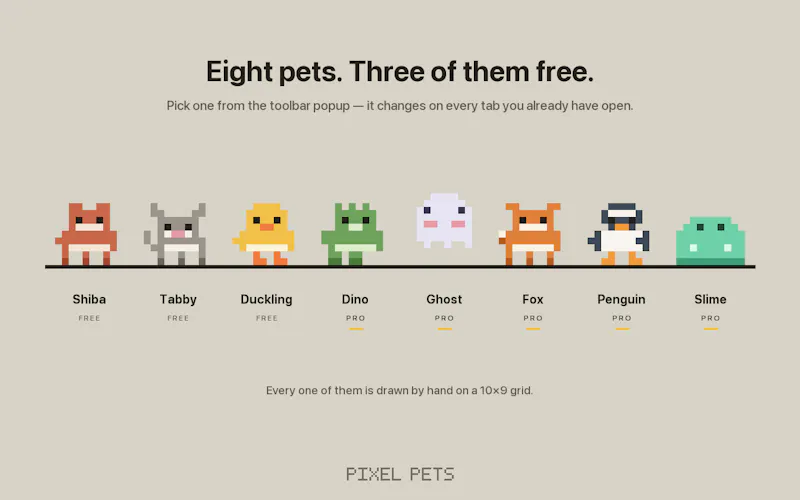 Pixel Pets screenshot 1