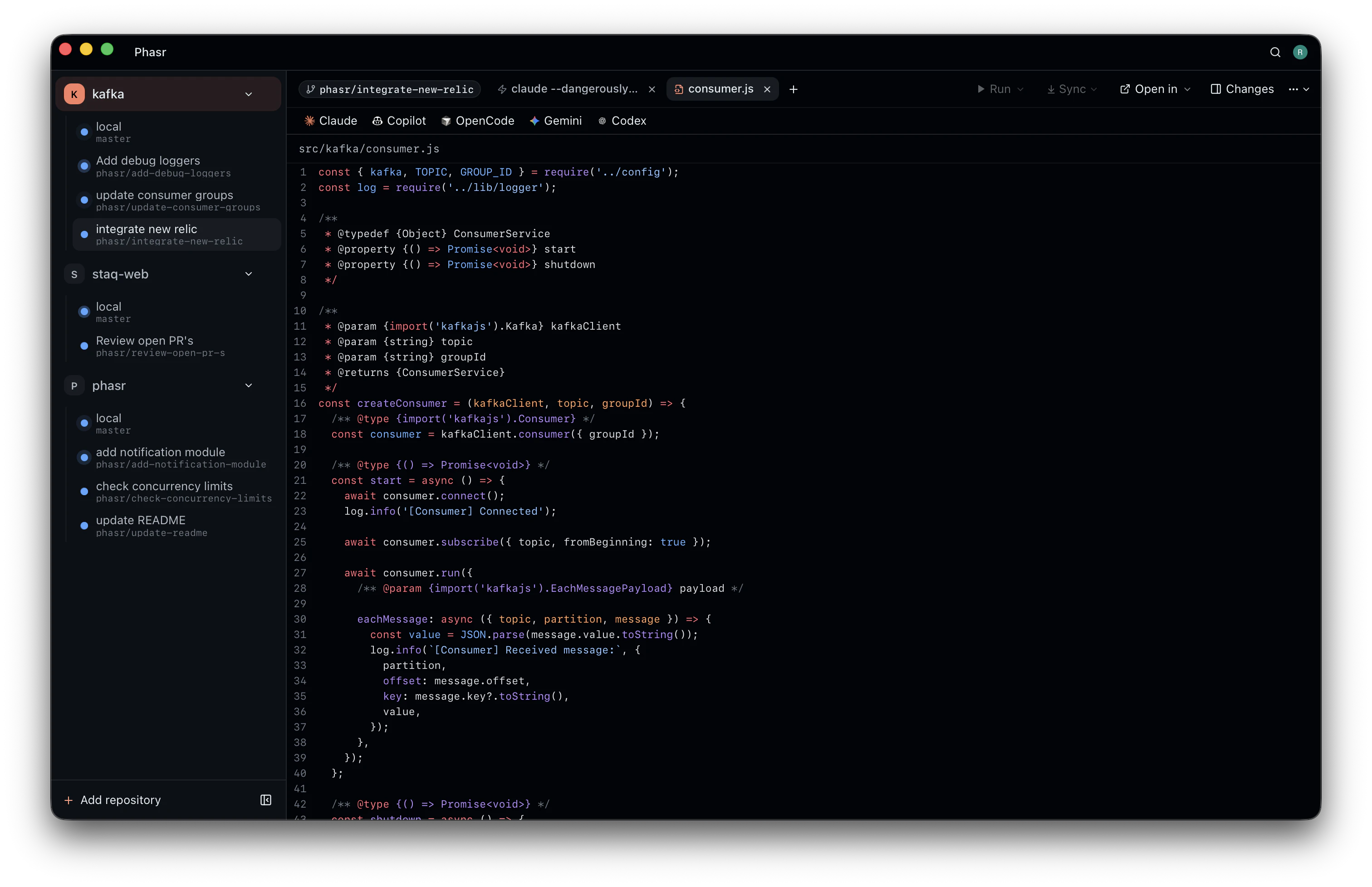 Phasr screenshot 3