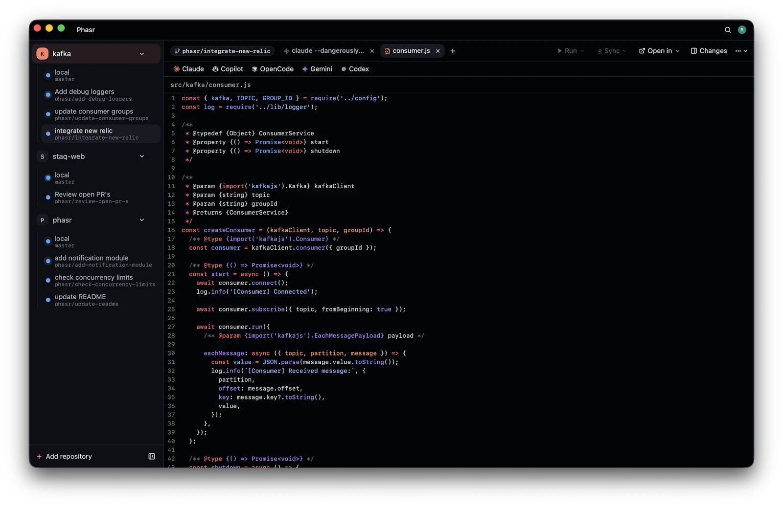 Phasr screenshot 4