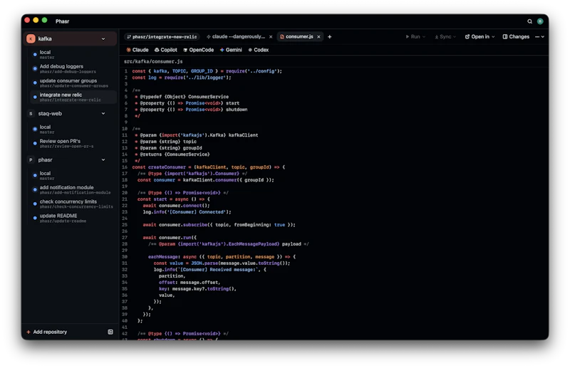 Phasr screenshot 4