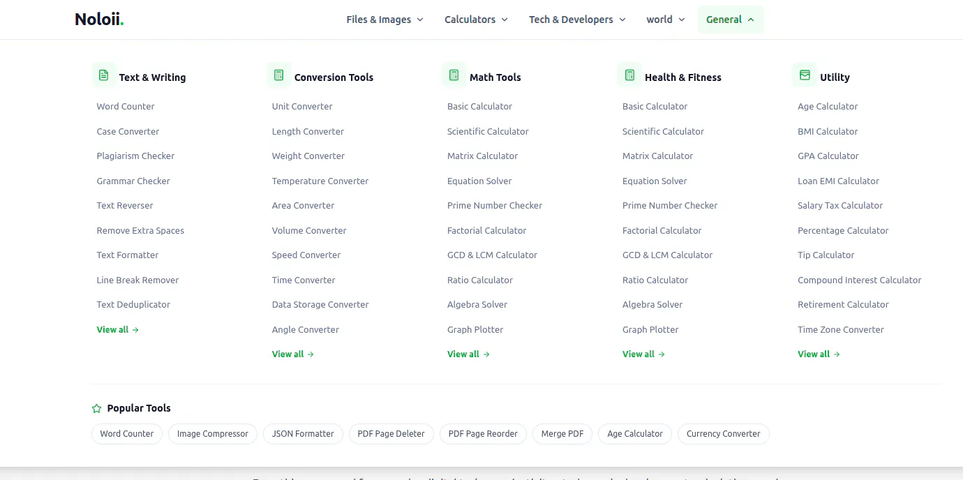 Noloii Free Online Tools Hub gallery image