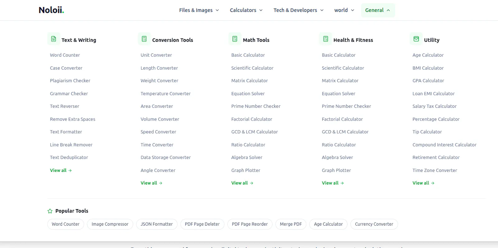 Noloii Free Online Tools Hub screenshot 7