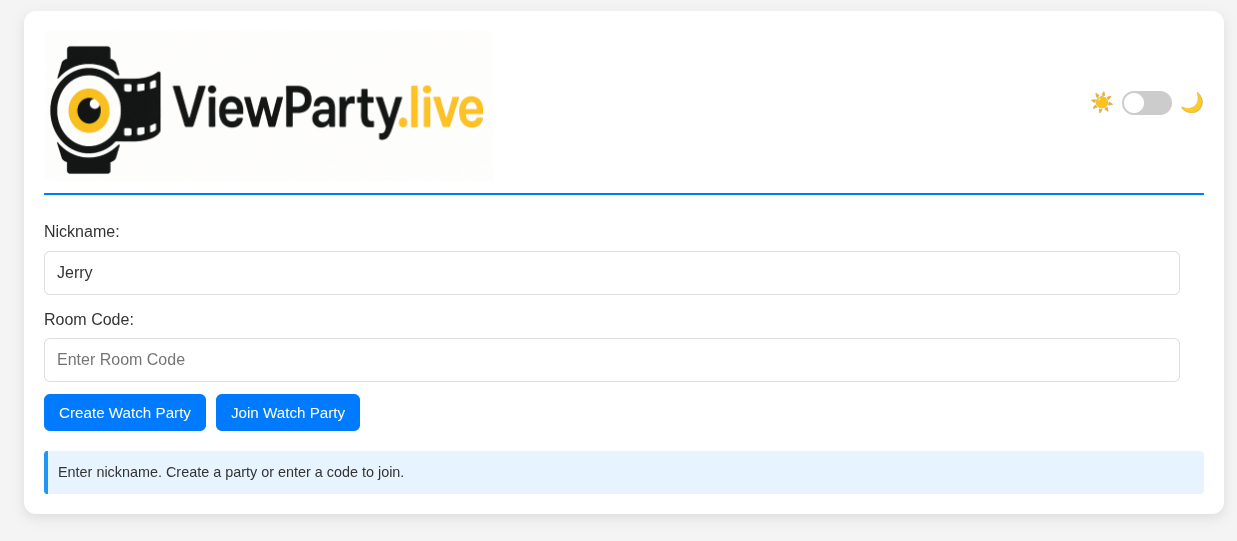 ViewParty.live media 1