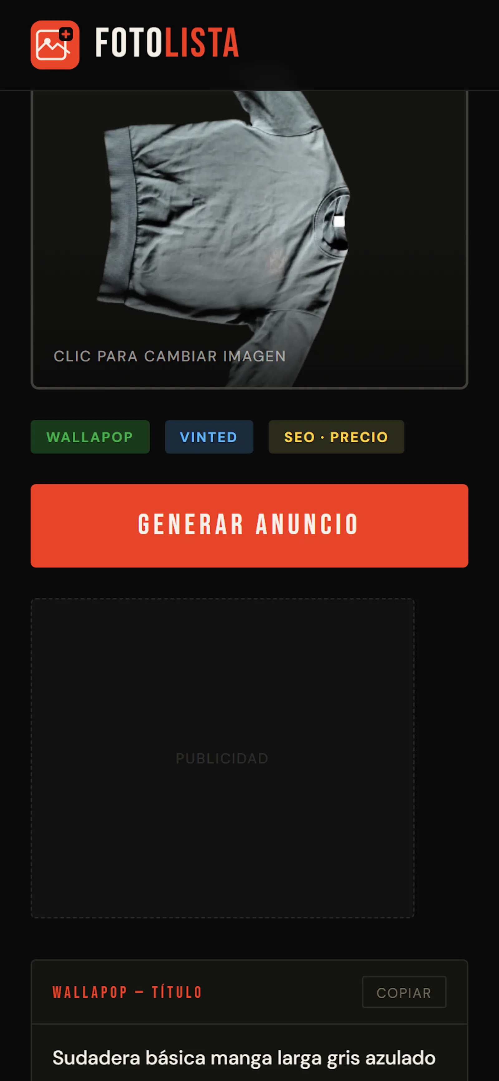 Fotolista screenshot 3