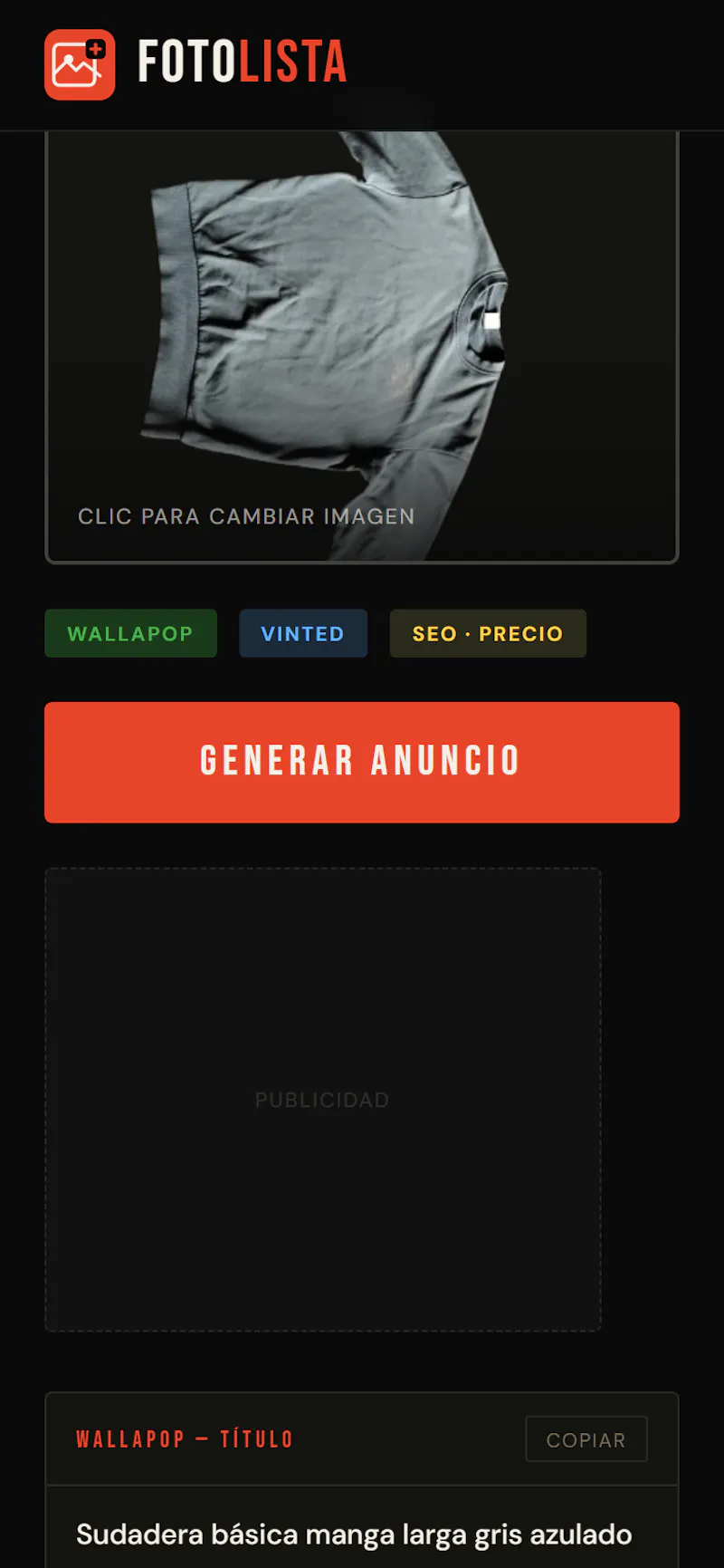Fotolista screenshot 3