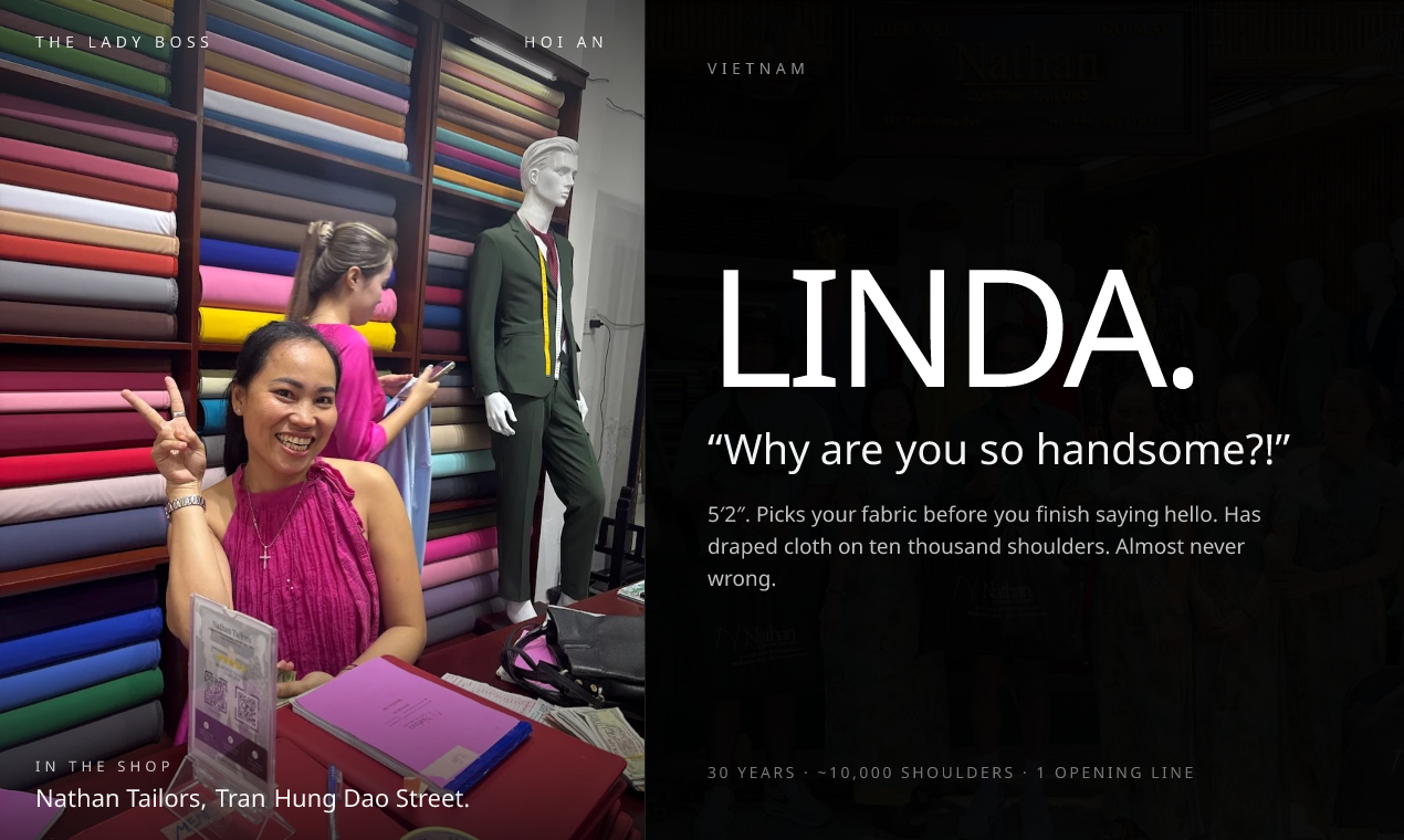 Suit Style Generator by Nathan Tailors  gallery image