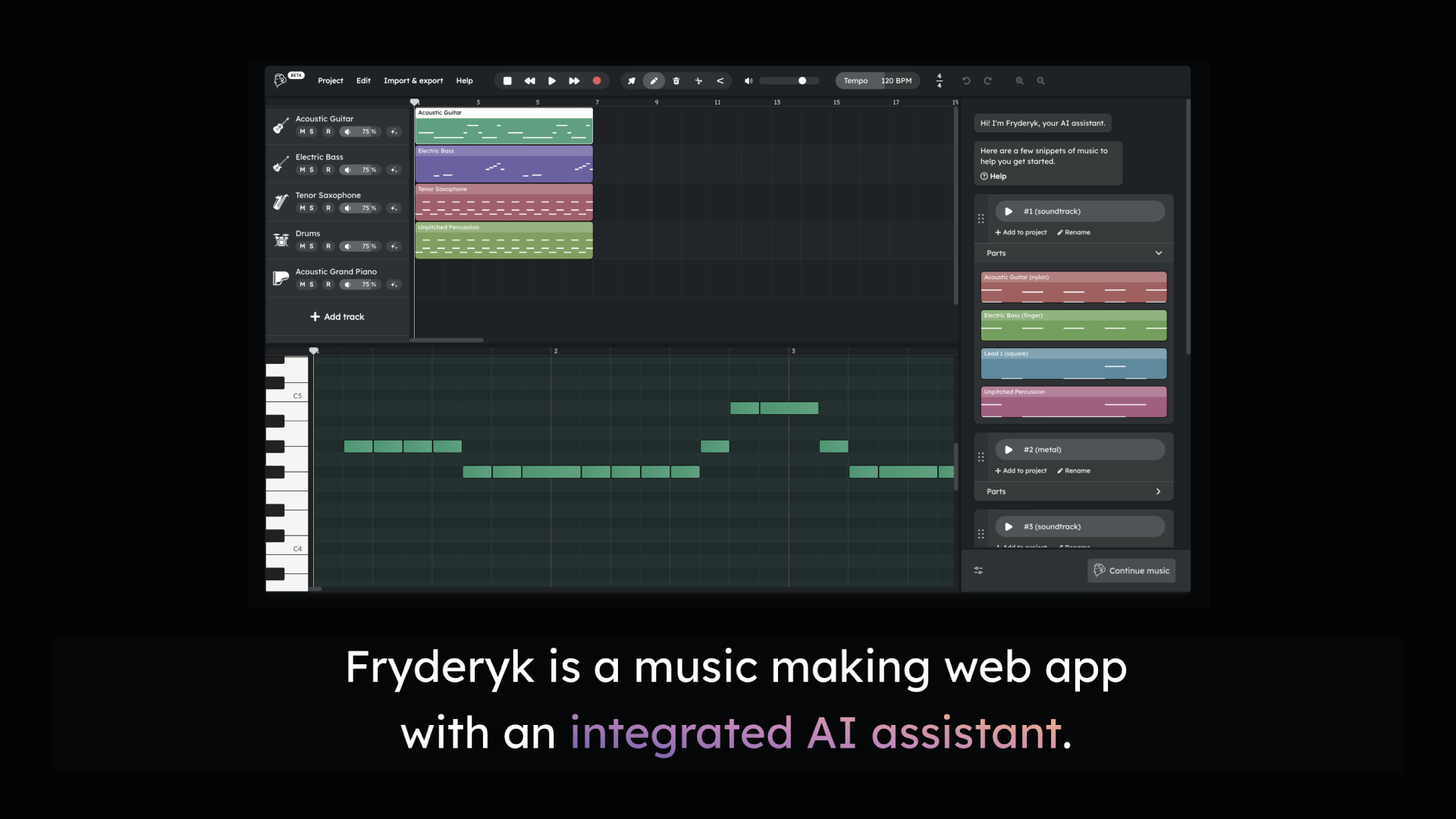 startuptile Fryderyk-Your AI music making partner