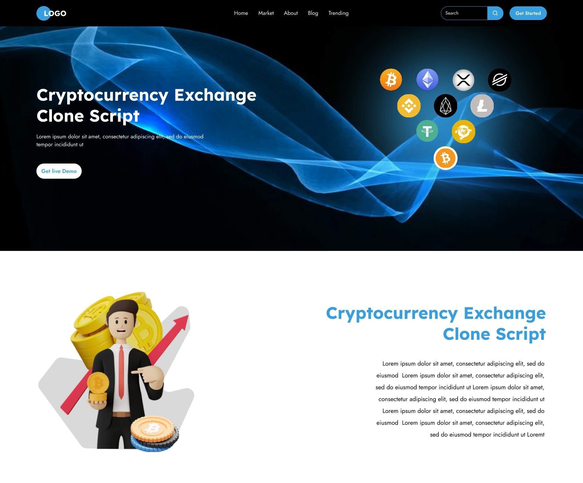 WazirX Clone Script screenshot 2