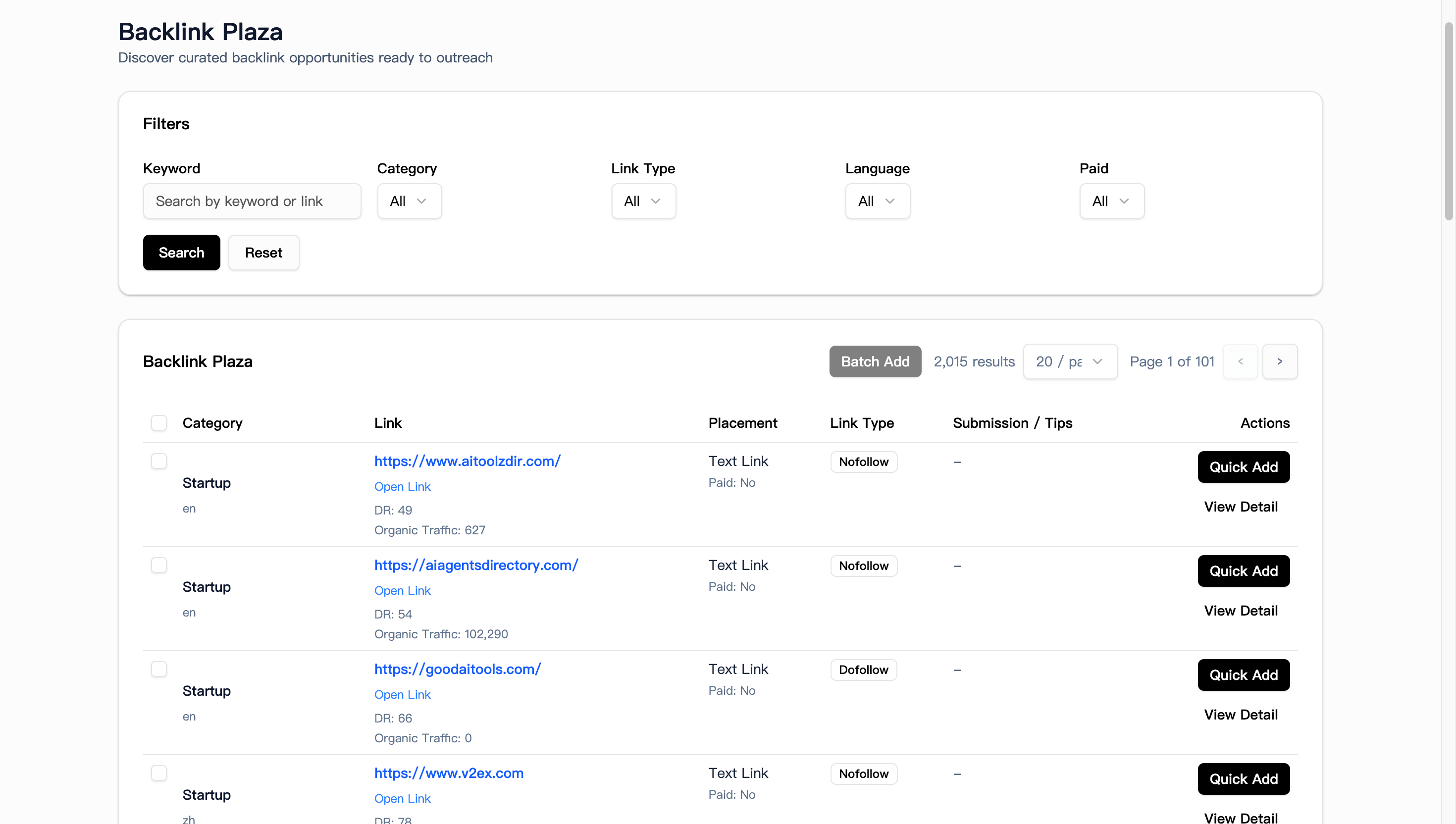 AI SEO Tools for Startup - Screenshot 4 preview