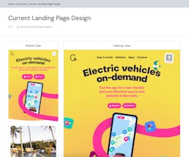 Landing Page Design gallery image