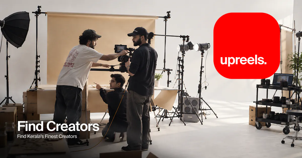 Upreels - Find creators for your shoot gallery image