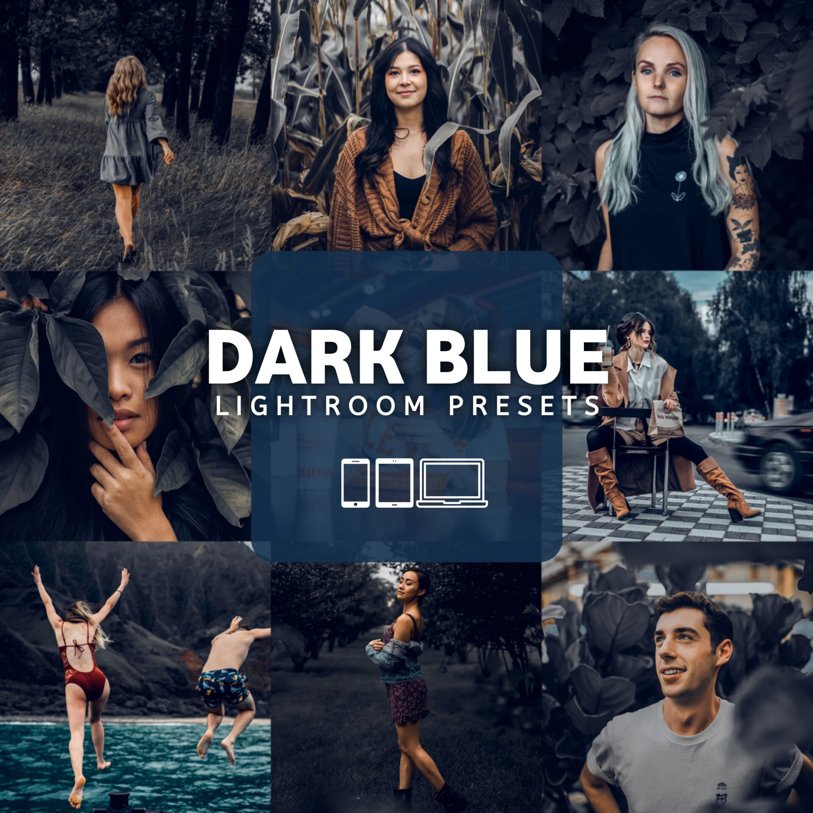 Dark Blue Lightroom Presets