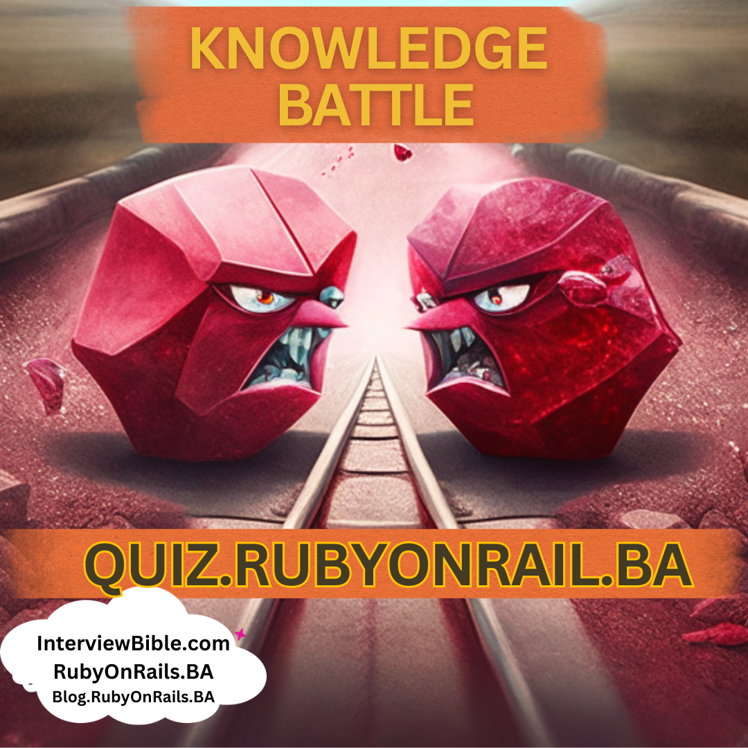 Quiz Ruby sui binari per tutti, gratuito