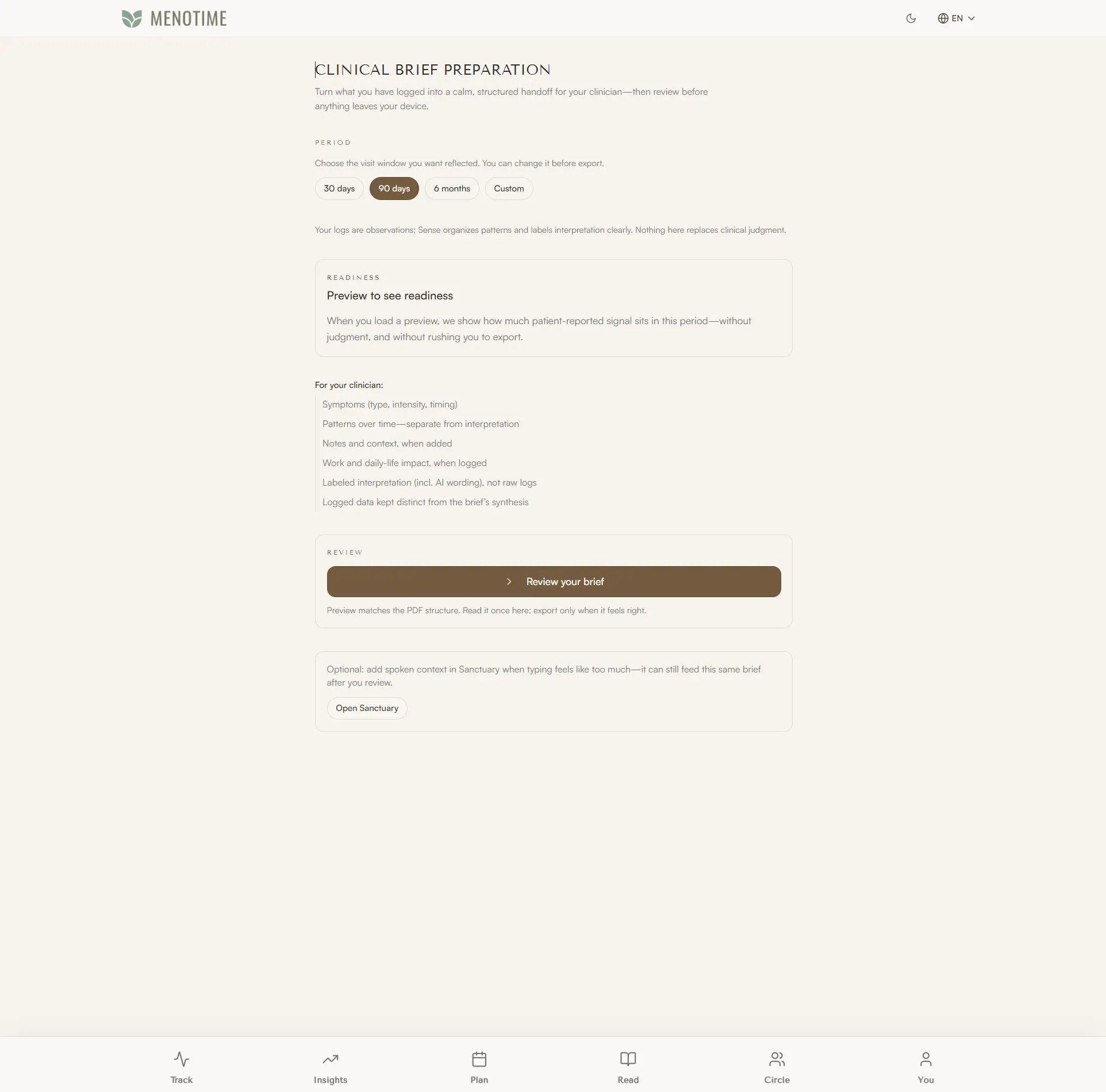 MenoTime 截图 4