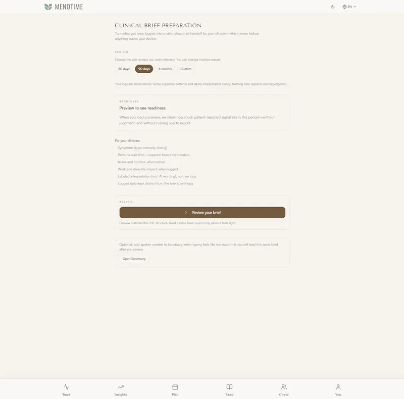 MenoTime screenshot 4