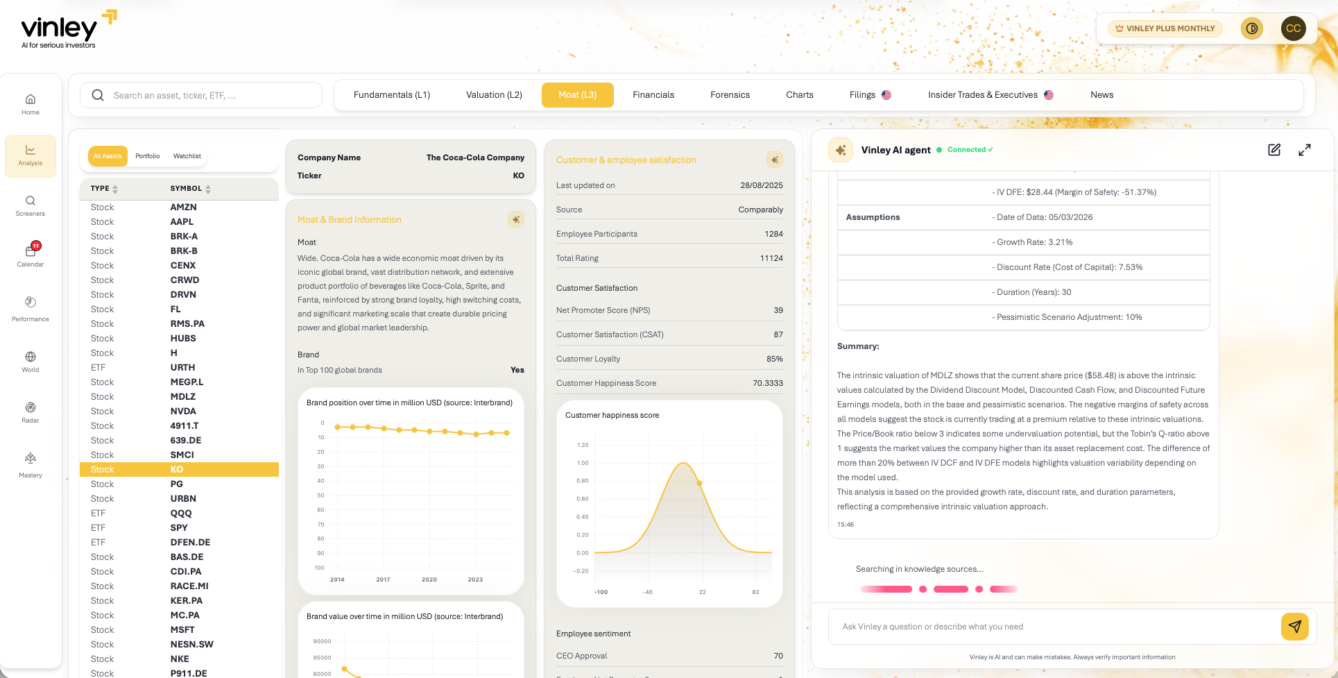 Vinley - Screenshot 2 showing product features and functionality