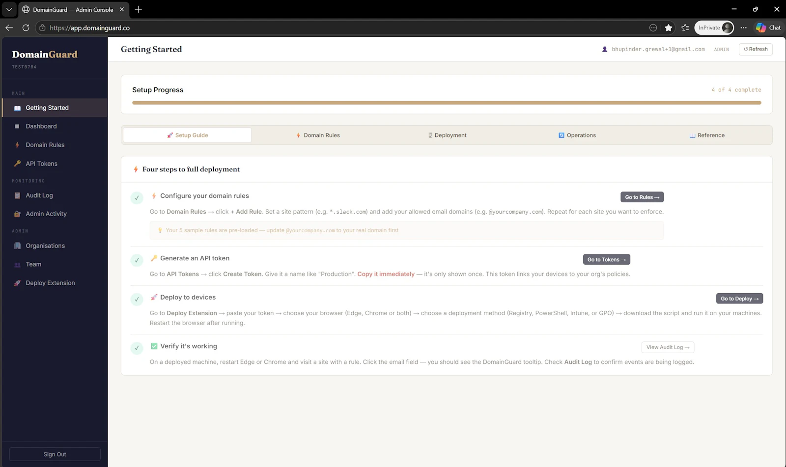 DomainGuard screenshot 3