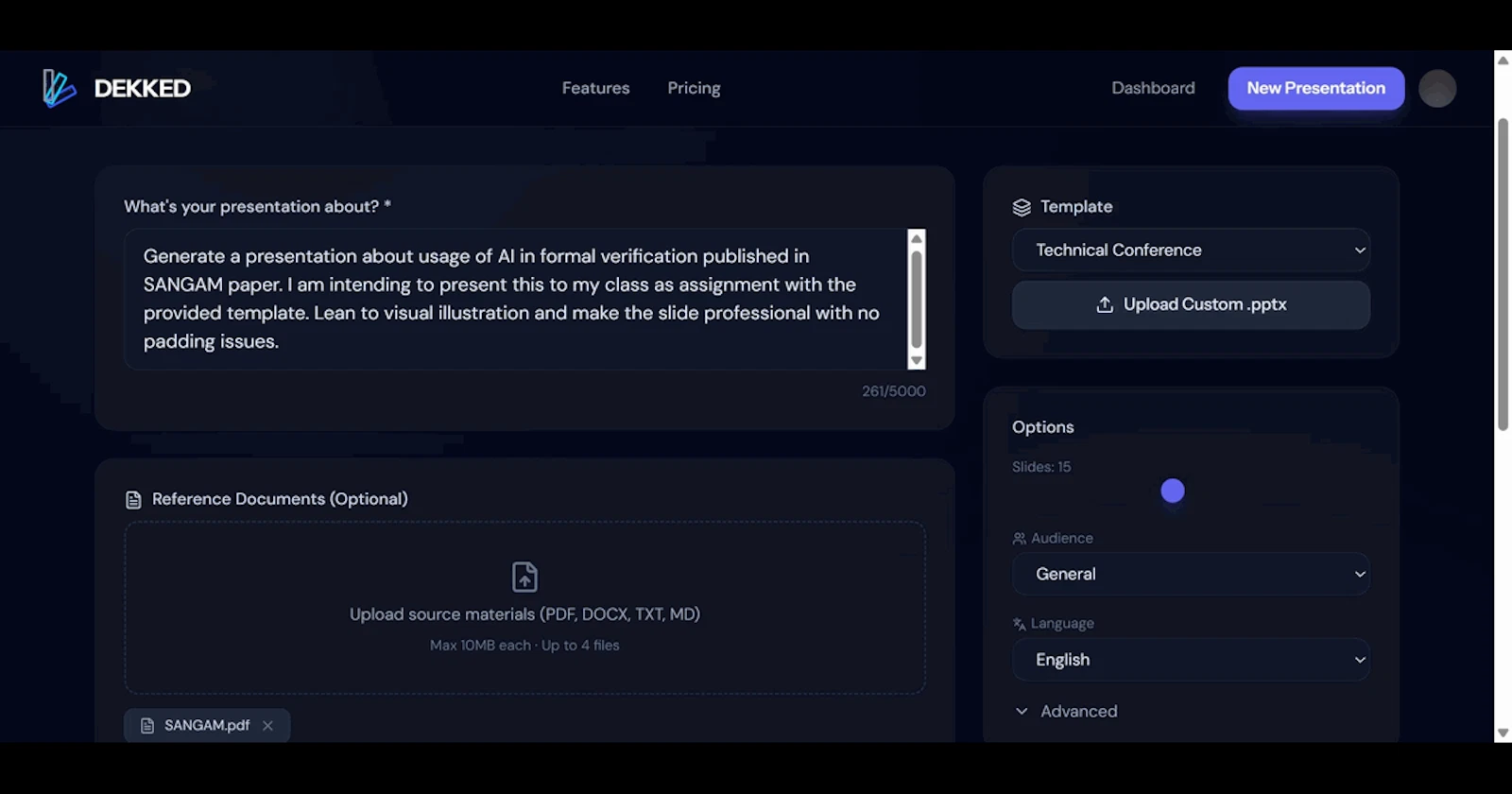 Dekked screenshot 1