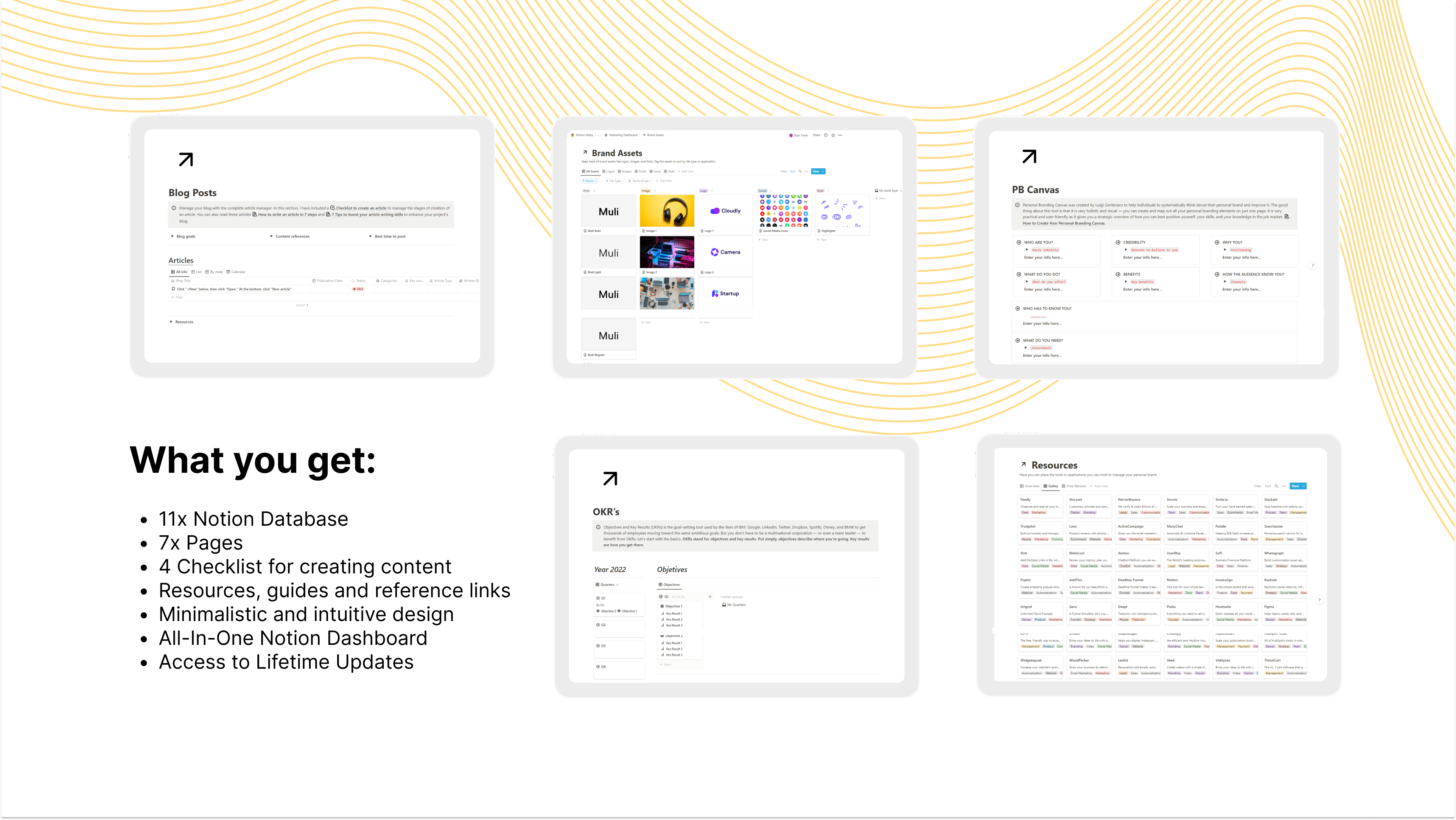 Tablero de marketing media 2