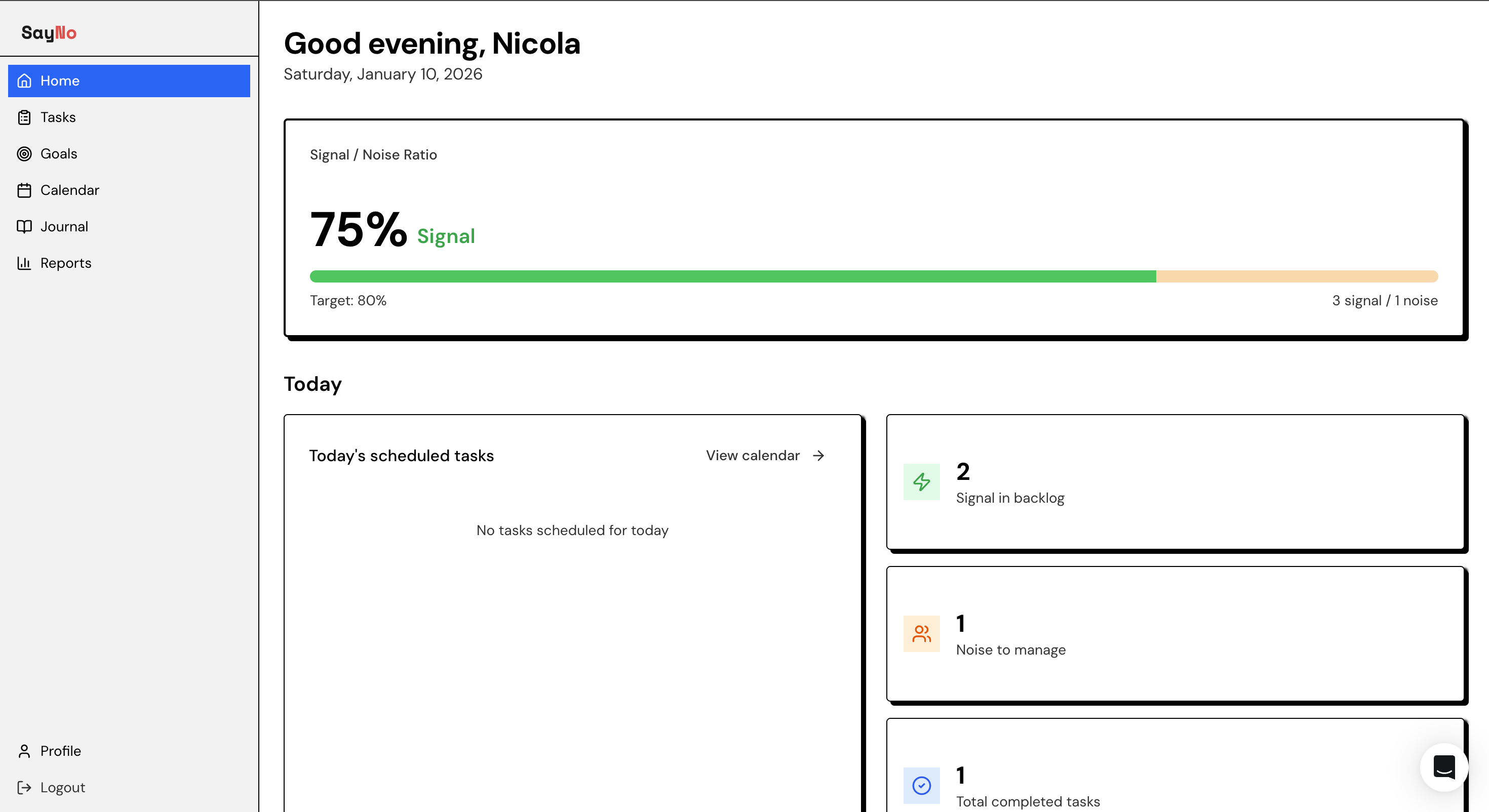 SayNo - Screenshot 3 showing product features and functionality