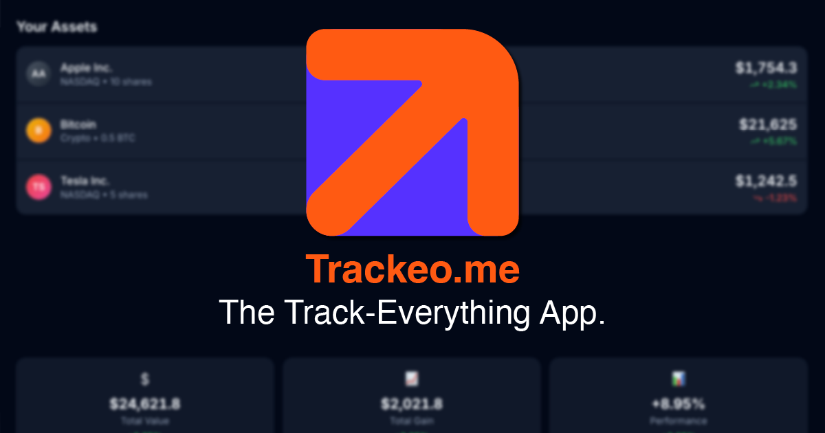 Média Trackeo - L'application Track Everything 1