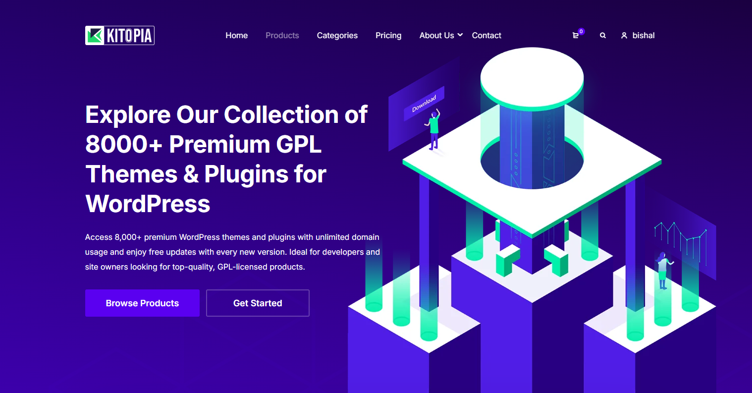 Media Kotoopia - Khám phá 8000 chủ đề & plugin GPL WordPress cao cấp 1
