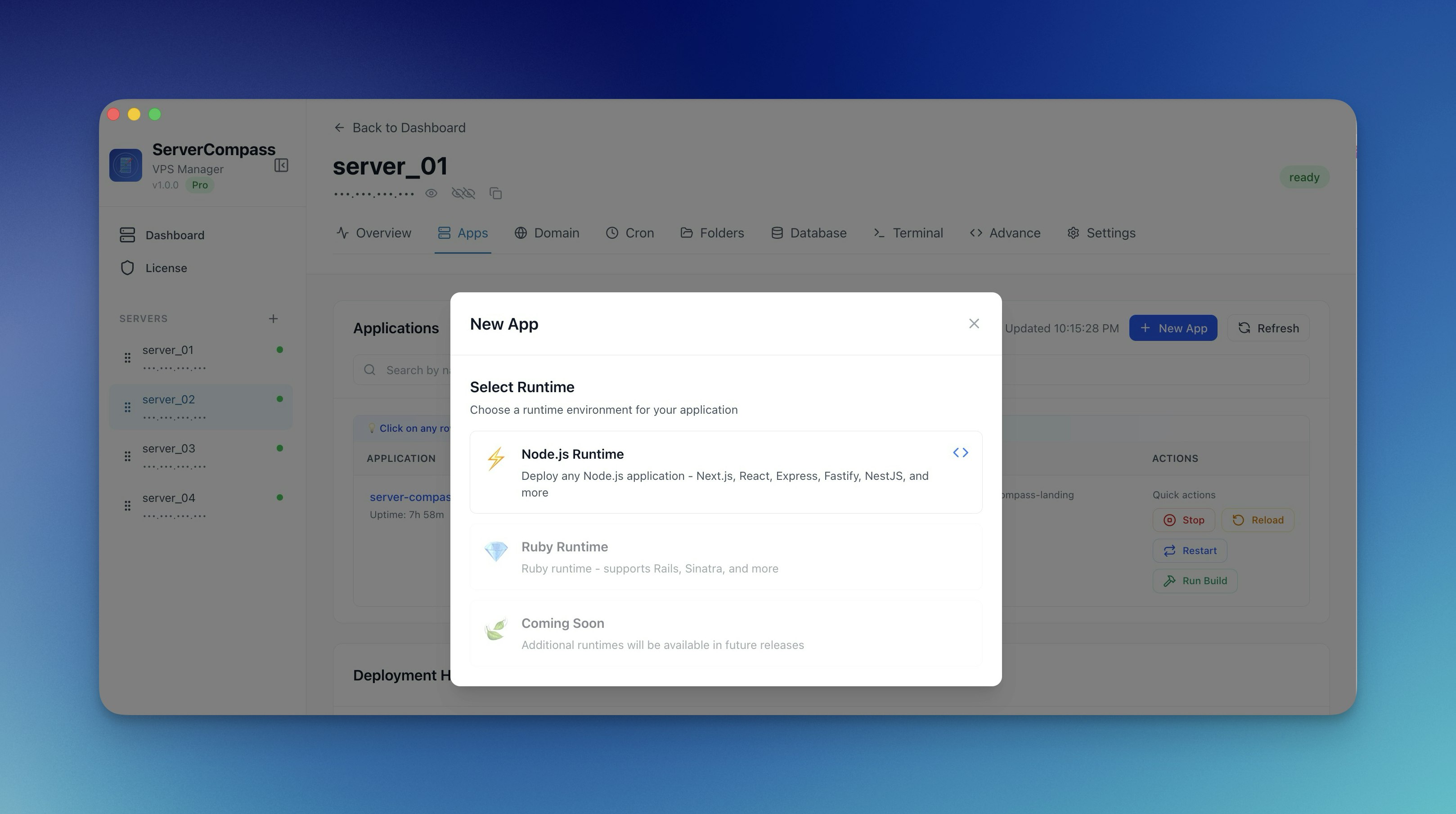 Server Compass gallery image