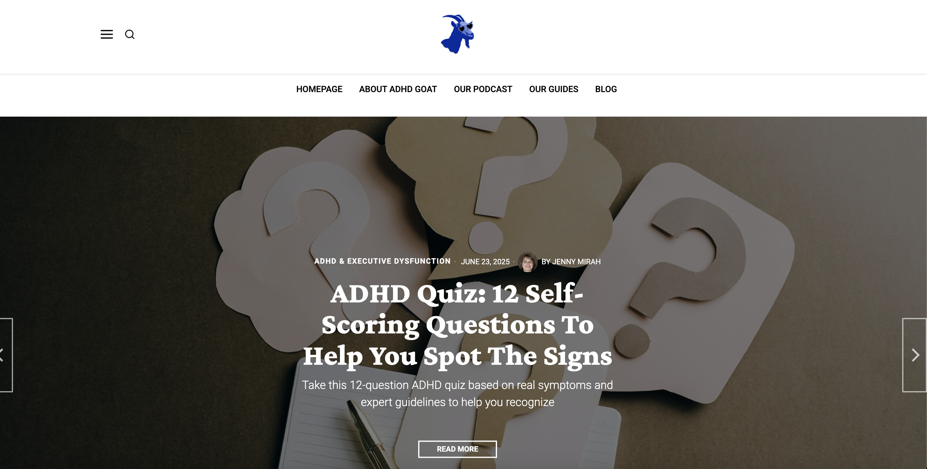 ADHD 염소 - 신경 발전을위한 커뮤니티 미디어 1