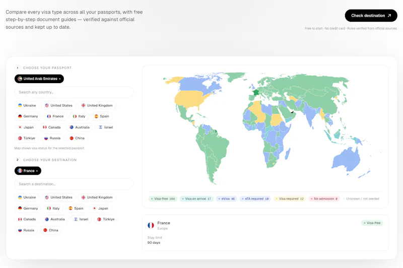 Visa Passage screenshot 2