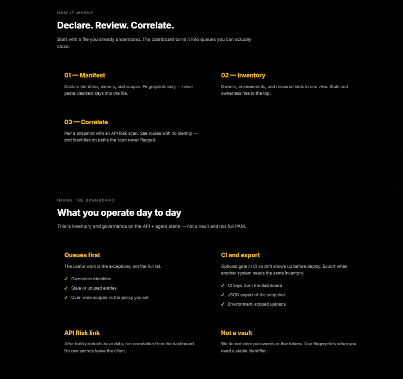 Machine Identity screenshot 3
