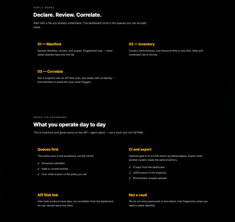 Machine Identity screenshot 3