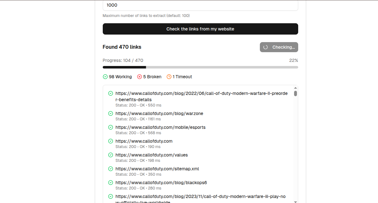 Website Checker gallery image