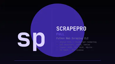 ScrapePro — Python CLI for scraping gallery image