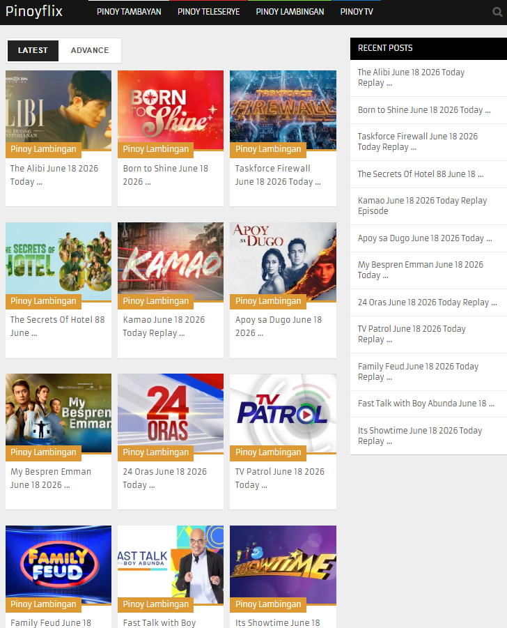 Pinoyflix - Pinoy TV