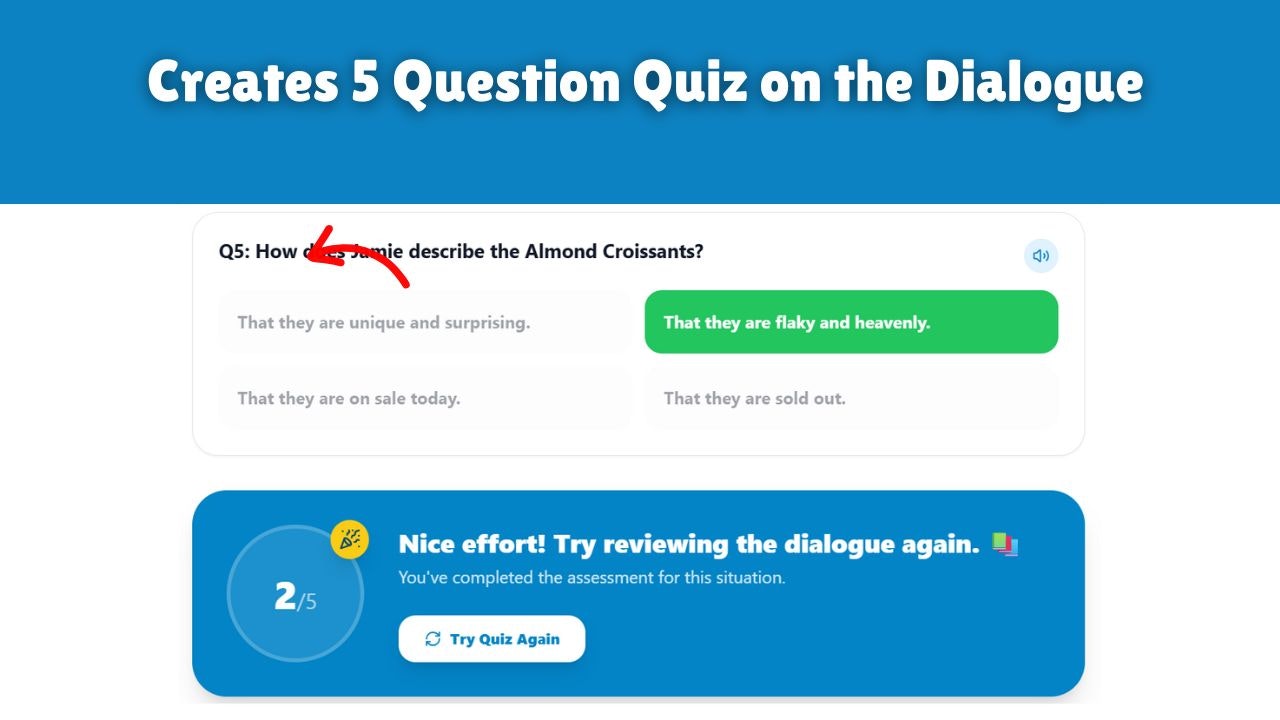 Everyday English Flow - Screenshot 5 showing product features and functionality