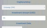 Crypto Investment Calculator image