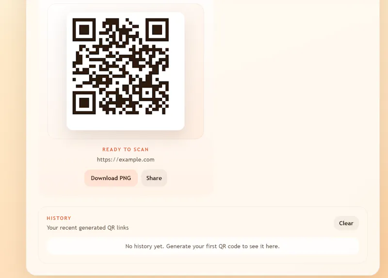 QR Pocket screenshot 1